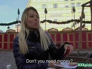 Public Pickups Sex Video with Amateur Czech Teen 01